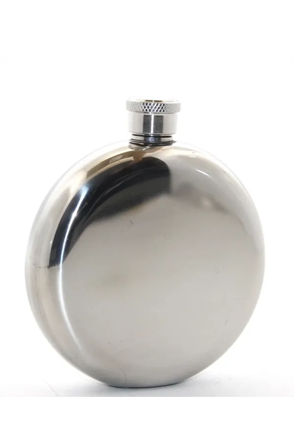 Paslanmaz Çelik Yuvarlak 5 Oz Tekli Matara Alk2676 Paslanmaz Çelik Yuvarlak 5 Oz Tekli Matara Alk2676