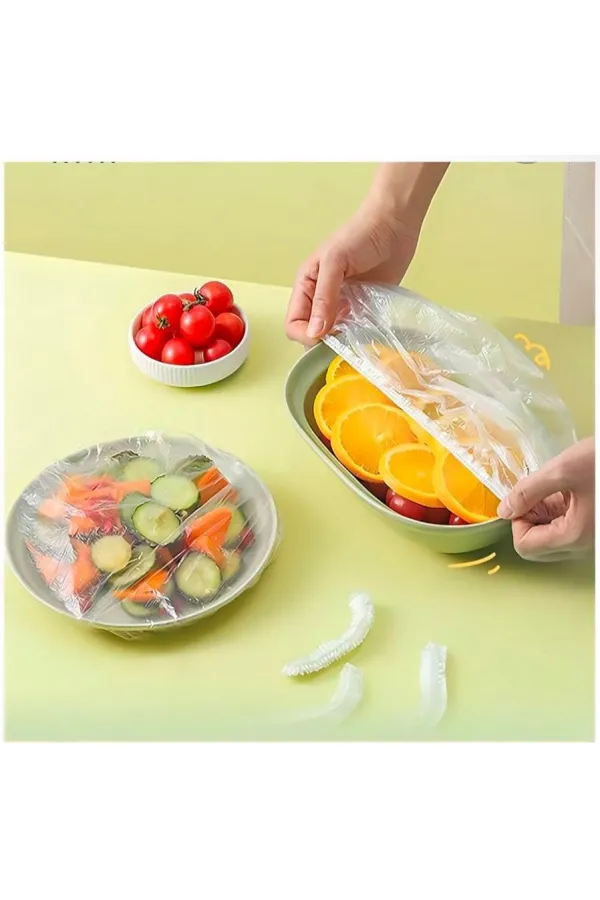 Lastikli Tencere Ve Tabak Bonesi 100 Adet (20cm) Lastikli Tencere Ve Tabak Bonesi 100 Adet (20cm)
