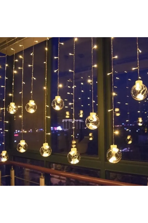 Küre Toplu Perde Led Işık Mz-16-21 Küre Toplu Perde Led Işık Mz-16-21