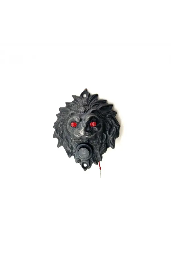 Antika Tarz Dekoratif Pirinç Kapı Zili - 100x78 Mm, Oksit, Led Işıklı Antika Tarz Dekoratif Pirinç Kapı Zili - 100x78 Mm, Oksit, Led Işıklı