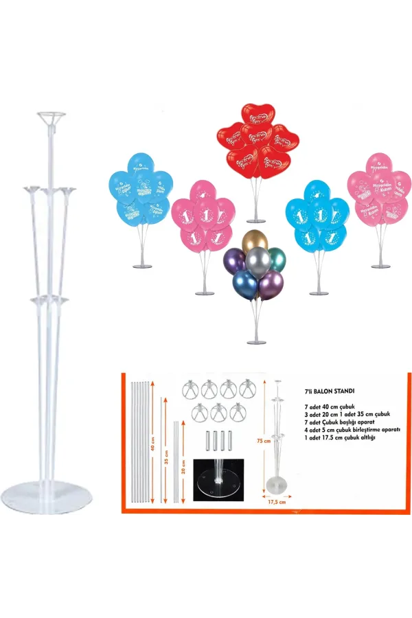 Balon Standı 75 Cm Balon Standı 75 Cm