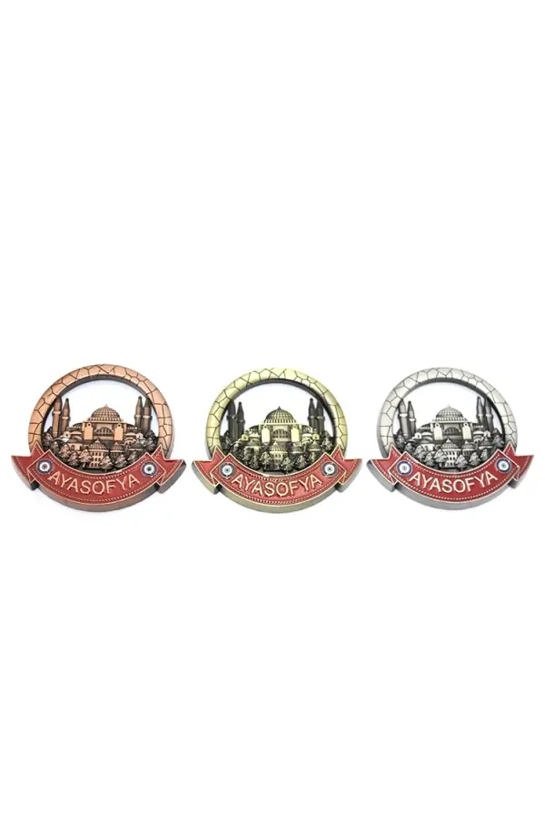 İstanbul Temalı Metal Magnet Alk3338 İstanbul Temalı Metal Magnet Alk3338