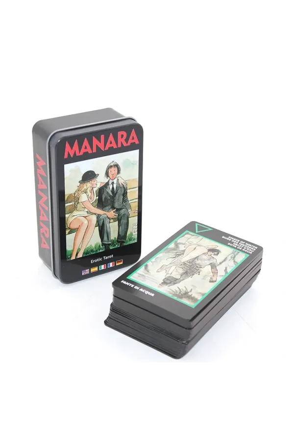 Manara Metal Kutulu Tarot Kartı Alk2813 Manara Metal Kutulu Tarot Kartı Alk2813