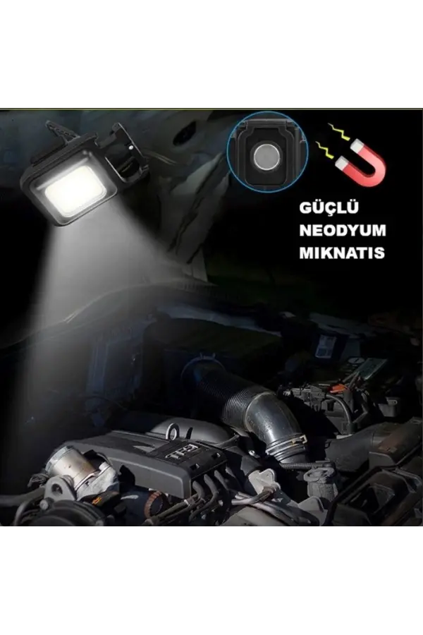 Led Işıklı Flash Özellikli 4 Modlu Anahtarlık El Feneri Led Işıklı Flash Özellikli 4 Modlu Anahtarlık El Feneri