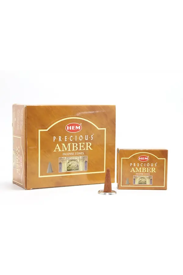 Precious Amber Aromalı Konik Tütsü Precious Amber Aromalı Konik Tütsü