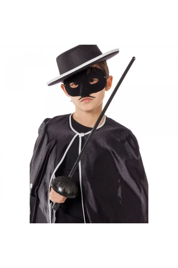 Zorro Kostüm Plastik Aksesuar Seti – Maske Ve Kılıç (67 Cm) Zorro Kostüm Plastik Aksesuar Seti – Maske Ve Kılıç (67 Cm)