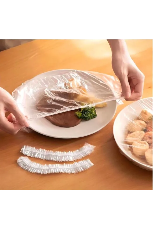 Lastikli Tencere Ve Tabak Bonesi 100 Adet (22cm) Lastikli Tencere Ve Tabak Bonesi 100 Adet (22cm)