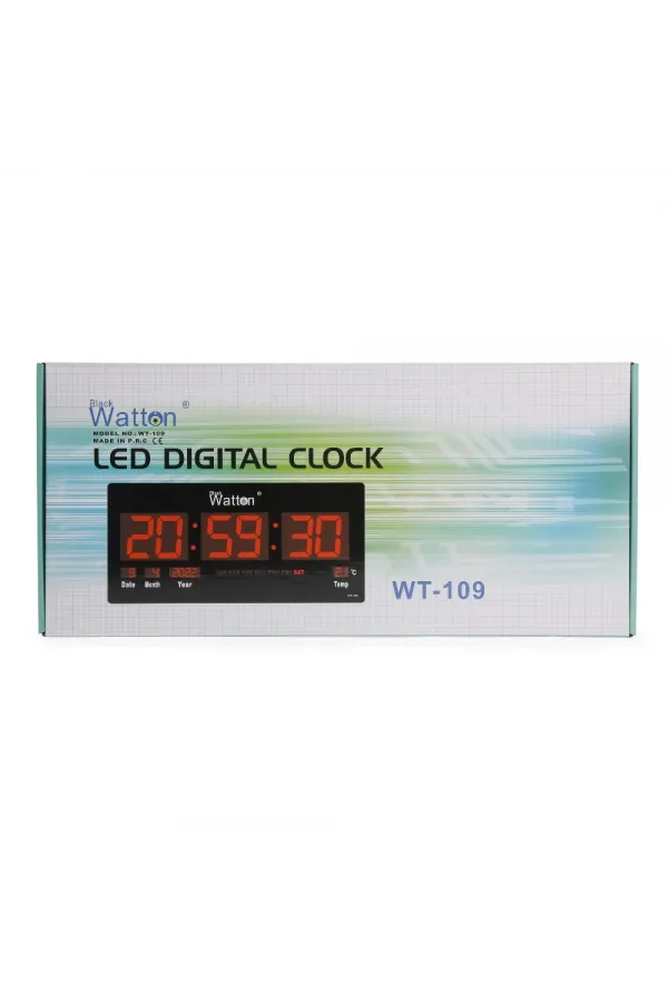 Dijital Duvar Ve Masa Saati Wt-109 Dijital Duvar Ve Masa Saati Wt-109