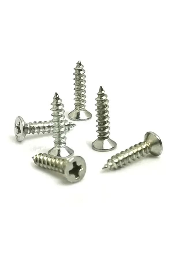 Klips, Menteşe, Ayak, Ağaç, Sunta Vidası 2,2x9,5mm - Nikel 1000 Adet Klips, Menteşe, Ayak, Ağaç, Sunta Vidası 2,2x9,5mm - Nikel 1000 Adet