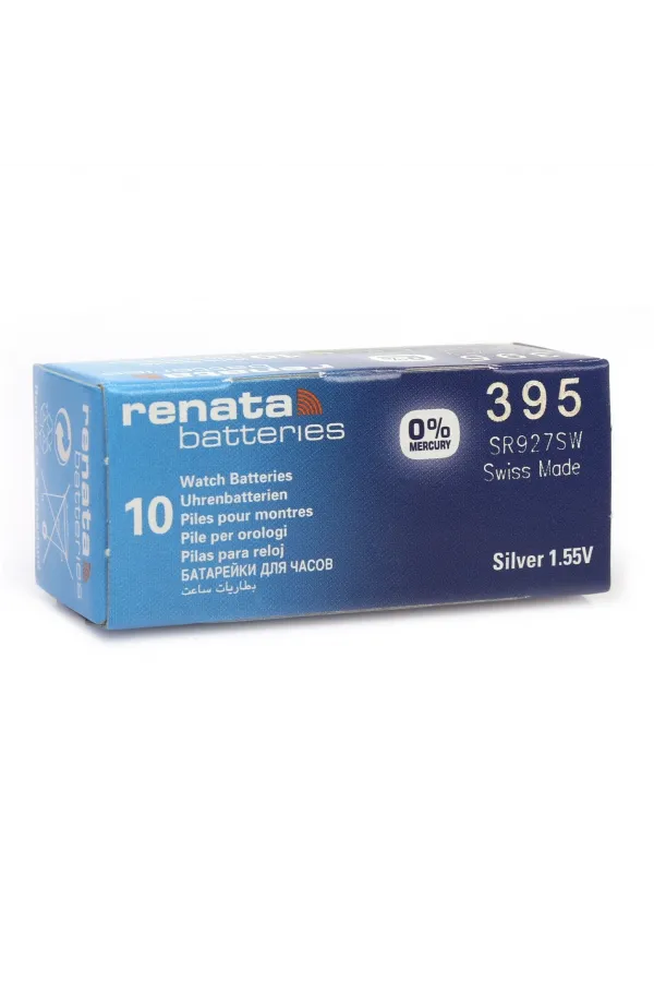 Renata 395 Sr927sw 1.55v Alkalin Saat Pili 10 Adet Renata 395 Sr927sw 1.55v Alkalin Saat Pili 10 Adet
