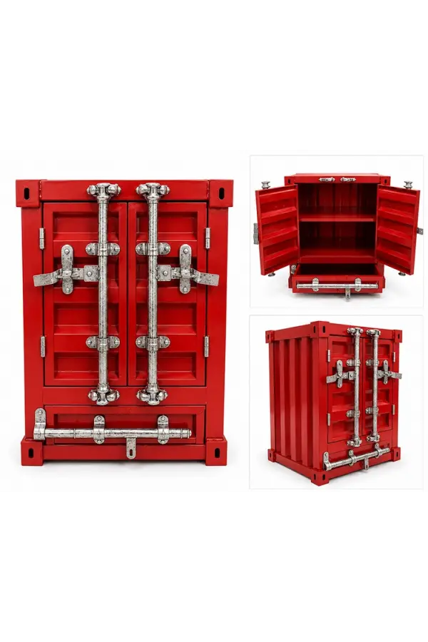 Konteyner Tasarımlı Metal Dolap Alk5801