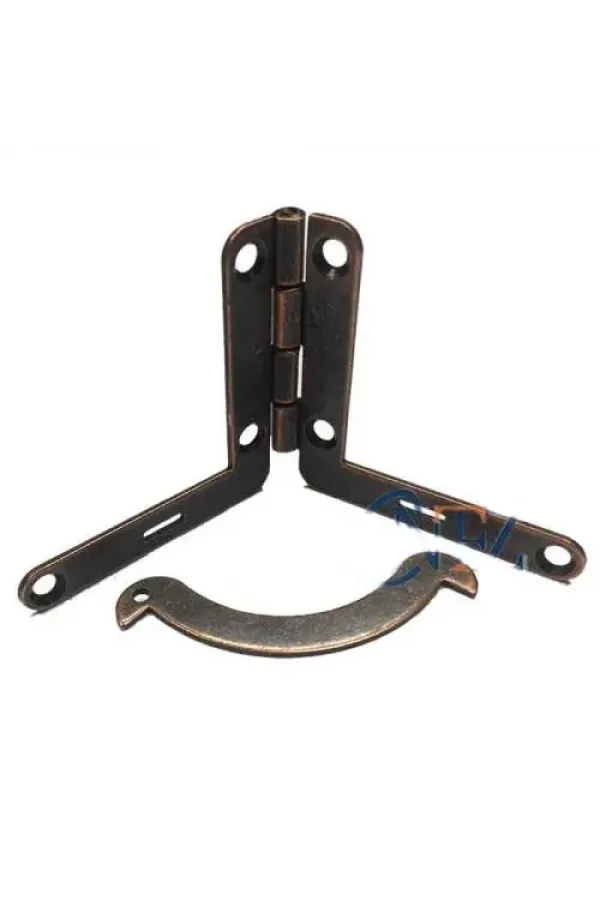 Makaslı Menteşe - 16x36x76mm, Oksit, 1 Adet Makaslı Menteşe - 16x36x76mm, Oksit, 1 Adet