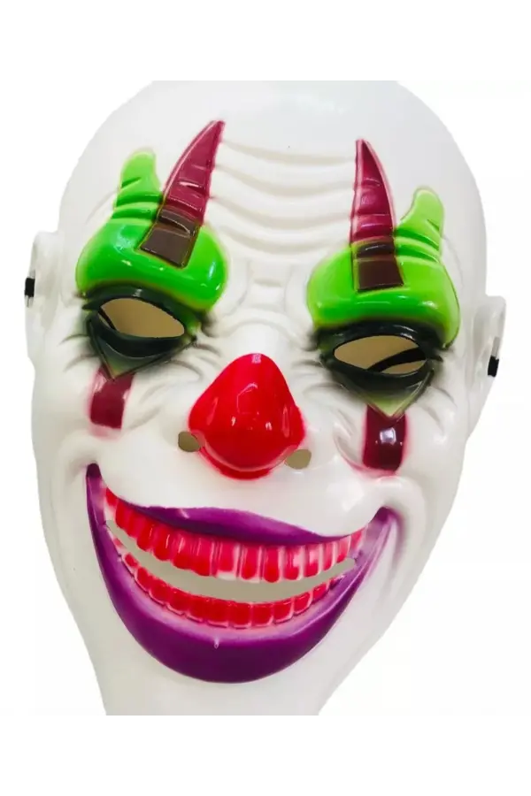 Delirten Gülüş Psikopat Palyaço Temalı Joker Maskesi Delirten Gülüş Psikopat Palyaço Temalı Joker Maskesi