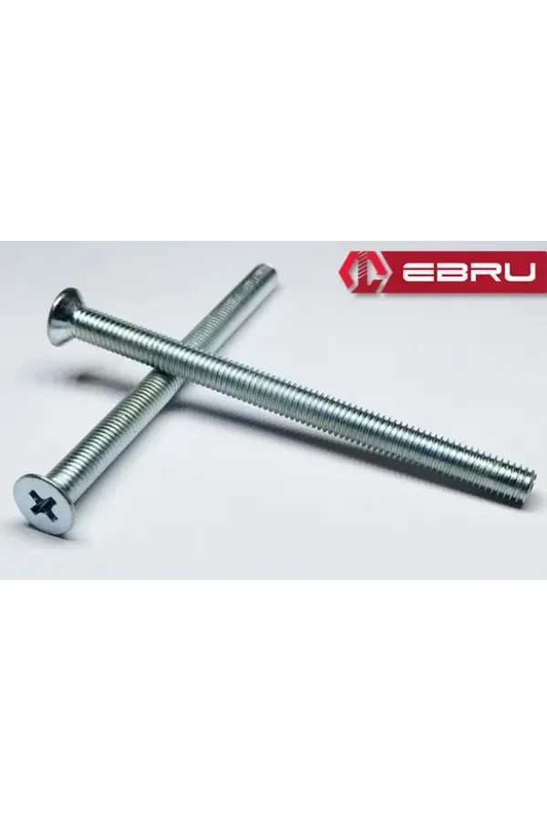 Yhb Göbek Kilit, Barel Vidası M5x60 - 100 Adet