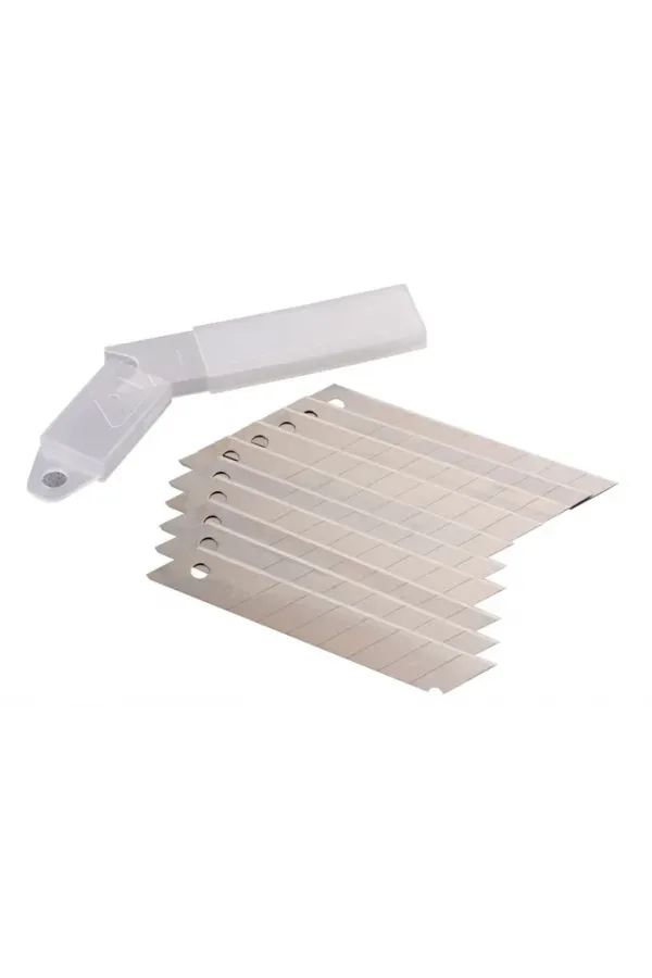 Maket Bıçağı - Falçata Ağzı - Yedeği Kalın 18mm - 10 Adet Maket Bıçağı - Falçata Ağzı - Yedeği Kalın 18mm - 10 Adet