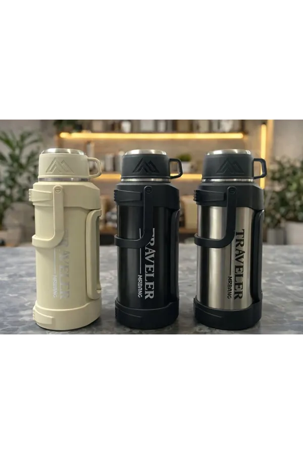 2000 Ml Çift Katmanlı Vakumlu Paslanmaz Çelik Termos Alk4641 2000 Ml Çift Katmanlı Vakumlu Paslanmaz Çelik Termos Alk4641