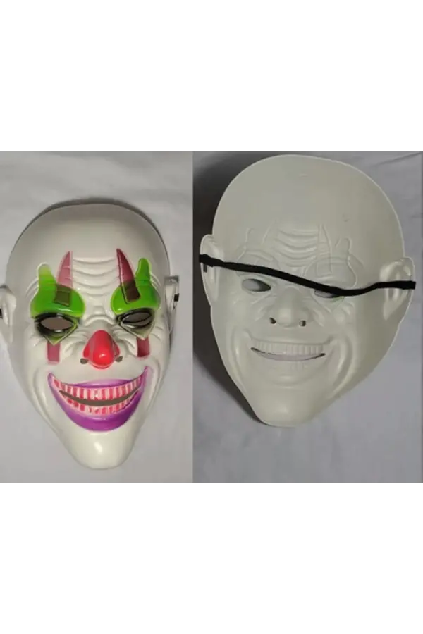 Delirten Gülüş Psikopat Palyaço Temalı Joker Maskesi Delirten Gülüş Psikopat Palyaço Temalı Joker Maskesi
