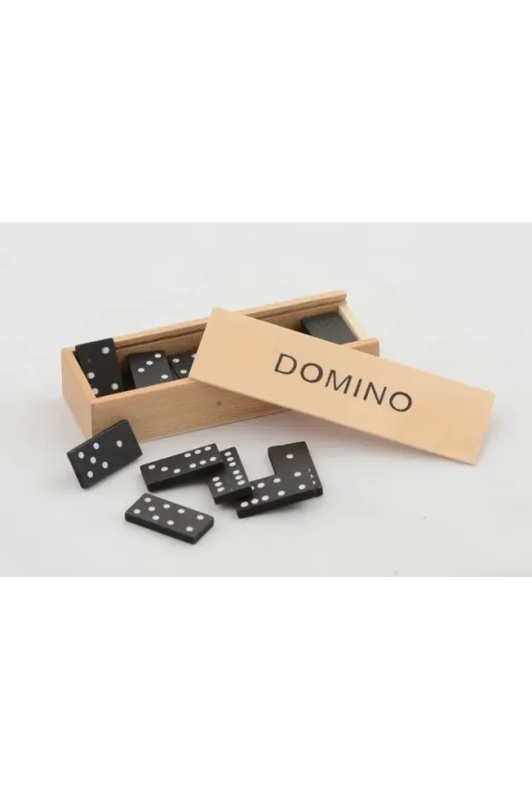 Ahşap Kutulu Domino Alk4019 Ahşap Kutulu Domino Alk4019