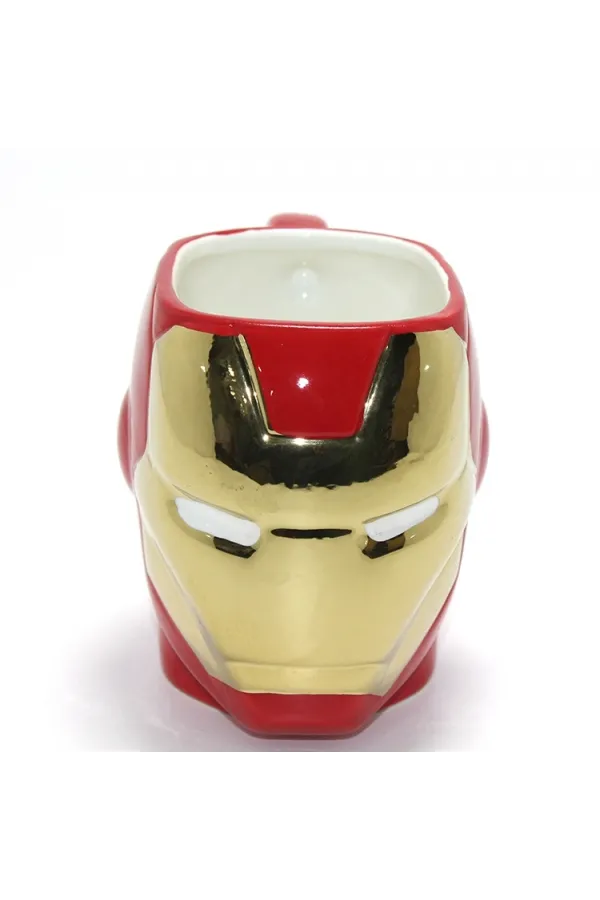 3d İron Man Tasarımı Porselen Kupa Bardak Alk4499 3d İron Man Tasarımı Porselen Kupa Bardak Alk4499