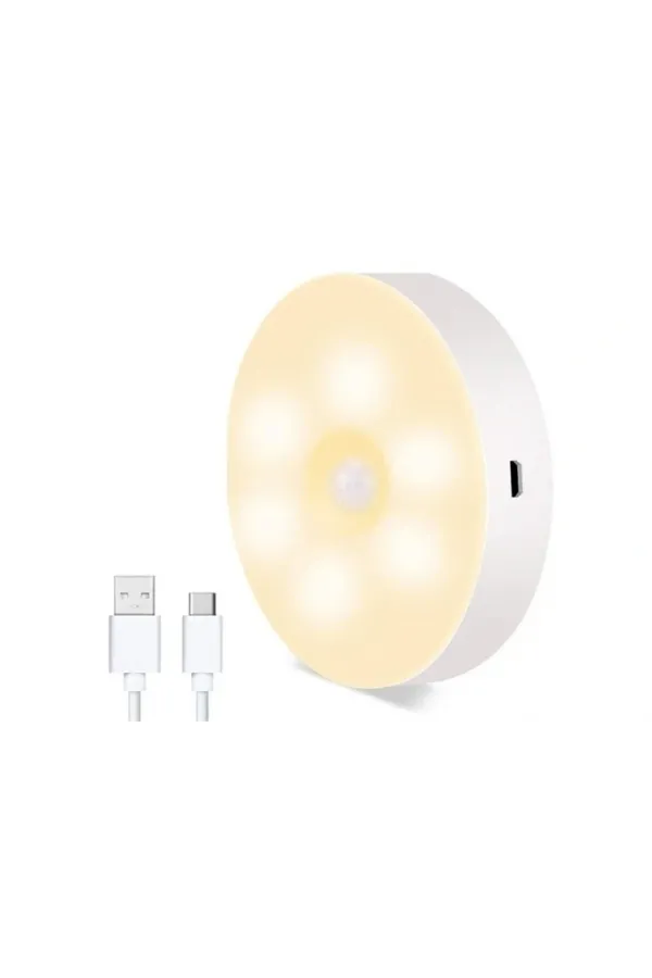 Hareket Sensörlü Usb Şarjlı Led Işık Lamba Hareket Sensörlü Usb Şarjlı Led Işık Lamba