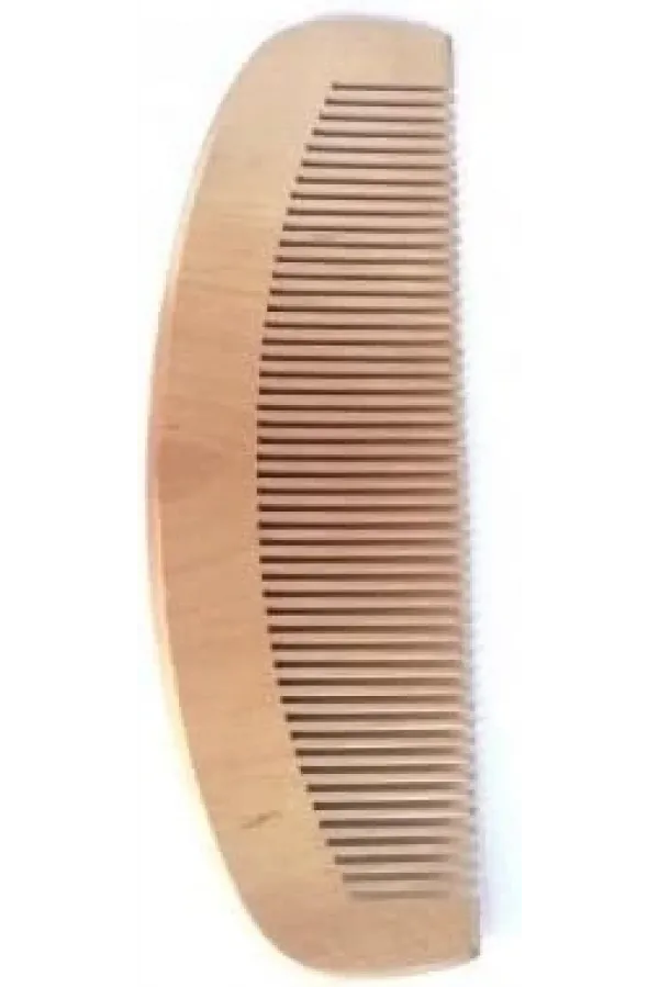 Ahşap Tarak 12'li Paket Dar Dişli Oval Ahşap Tarak 12'li Paket Dar Dişli Oval