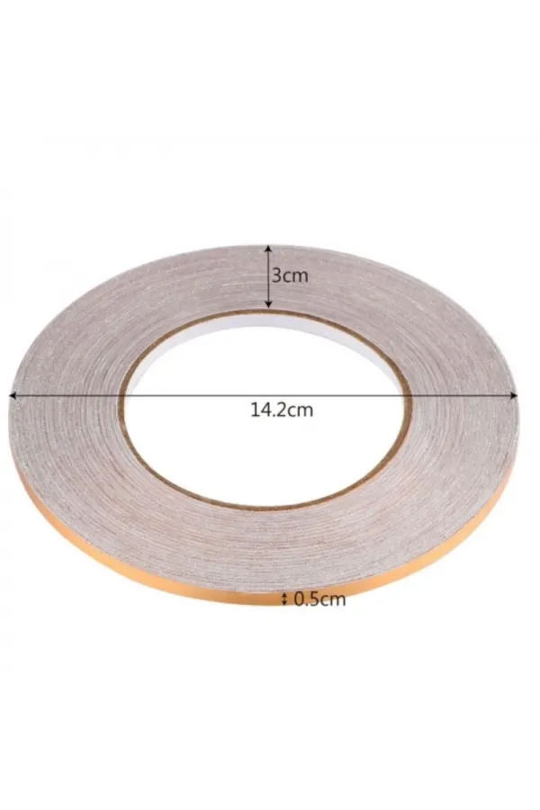 0.5 Cm 50 Metre Gold Fayans Arası Şerit Bant 0.5 Cm 50 Metre Gold Fayans Arası Şerit Bant
