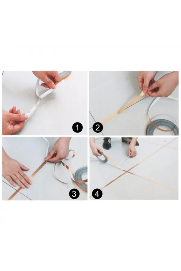 0.5 Cm 50 Metre Gri Fayans Arası Şerit Bant 0.5 Cm 50 Metre Gri Fayans Arası Şerit Bant