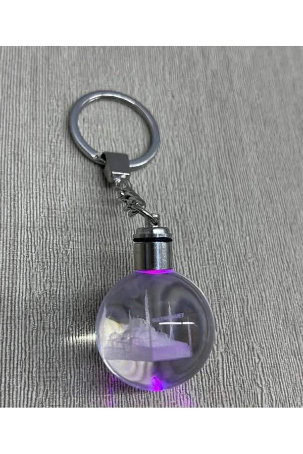 Ledli Sultanahmet Tasarımı Kristal Anahtarlık Alk3804 Ledli Sultanahmet Tasarımı Kristal Anahtarlık Alk3804