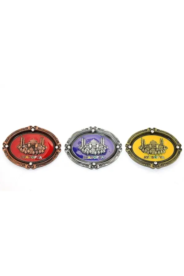İstanbul Temalı Metal Magnet Alk3335 İstanbul Temalı Metal Magnet Alk3335