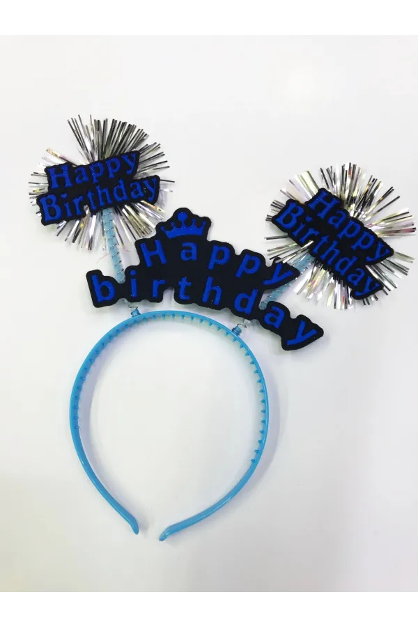 Happy Birthday Neon Renk Doğum Günü Tacı 12 Adet Happy Birthday Neon Renk Doğum Günü Tacı 12 Adet