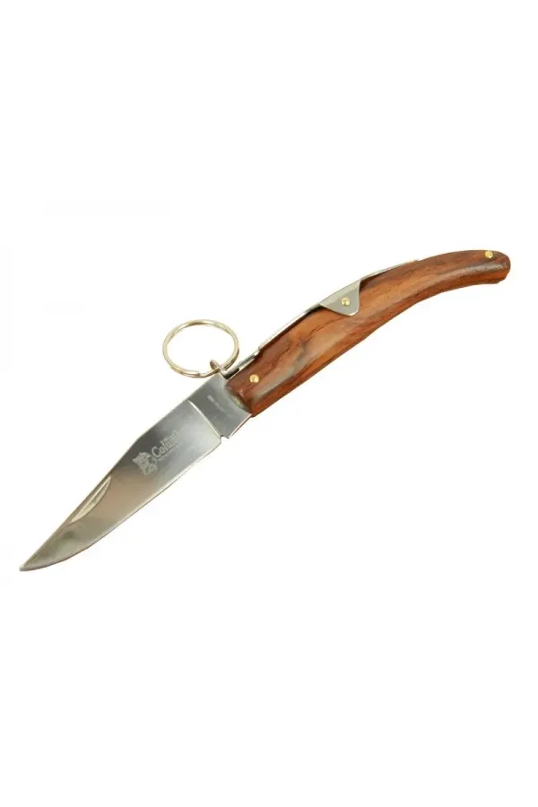 Okapi Gc2079b Kahverengi Kamp Çakı 19cm - Manuel, Kemerlikli, Ahşap Sap Okapi Gc2079b Kahverengi Kamp Çakı 19cm - Manuel, Kemerlikli, Ahşap Sap