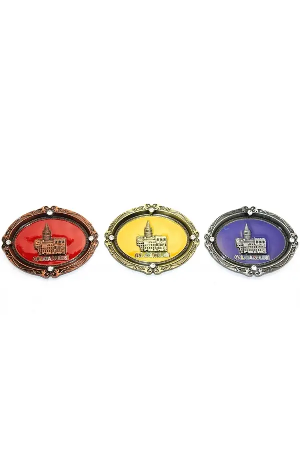 İstanbul Temalı Metal Magnet Alk3337 İstanbul Temalı Metal Magnet Alk3337