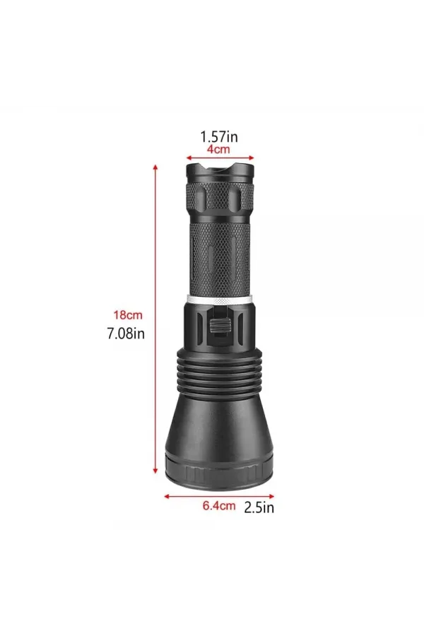 1200 Lümen Profesyonel Şarjlı El Feneri Wt-655 1200 Lümen Profesyonel Şarjlı El Feneri Wt-655