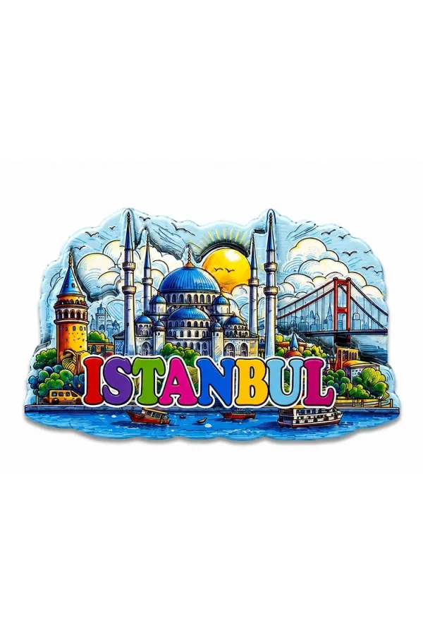 İstanbul Temalı Silikon Buzdolapı Süsü Magnet Alk5374 İstanbul Temalı Silikon Buzdolapı Süsü Magnet Alk5374