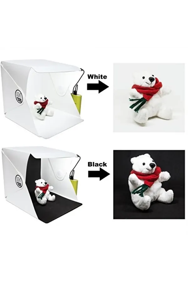 Ürün Çekim Çadırı Mini Fon Fotoğraf Stüdyosu Ledli Işık Perdesi Ürün Çekim Çadırı Mini Fon Fotoğraf Stüdyosu Ledli Işık Perdesi