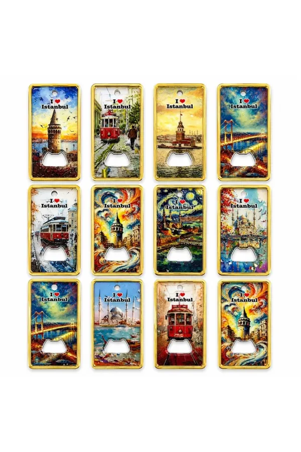 İstanbul Temalı Açacaklı Buzdolapı Süsü Magnet Alk5410 İstanbul Temalı Açacaklı Buzdolapı Süsü Magnet Alk5410