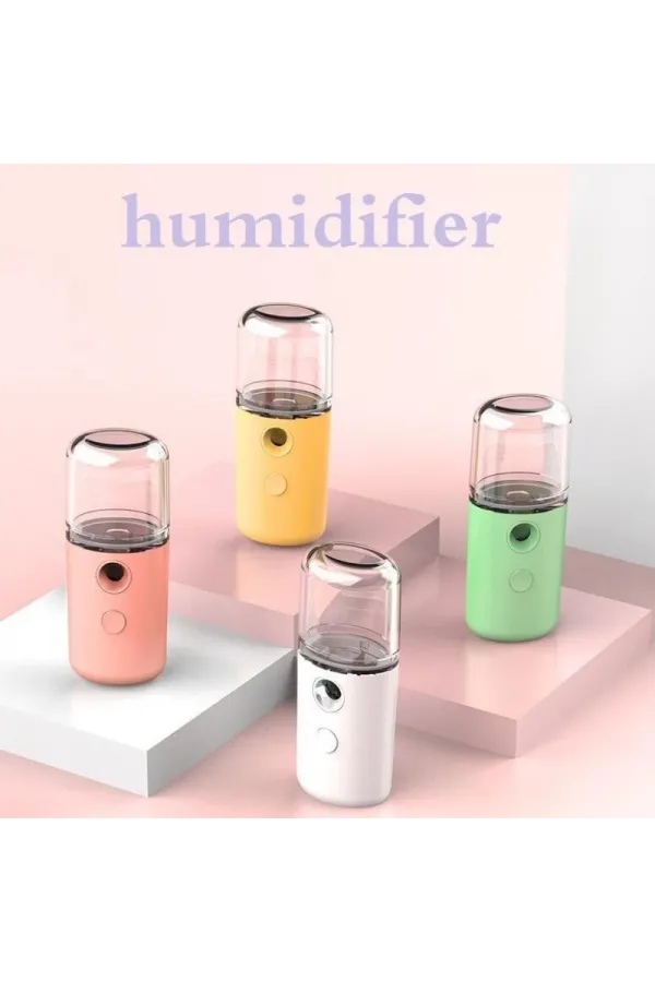 Şarjlı Mini Yüz Nemlendirici Dezenfektan Cihazı Mist Sprayer Şarjlı Mini Yüz Nemlendirici Dezenfektan Cihazı Mist Sprayer