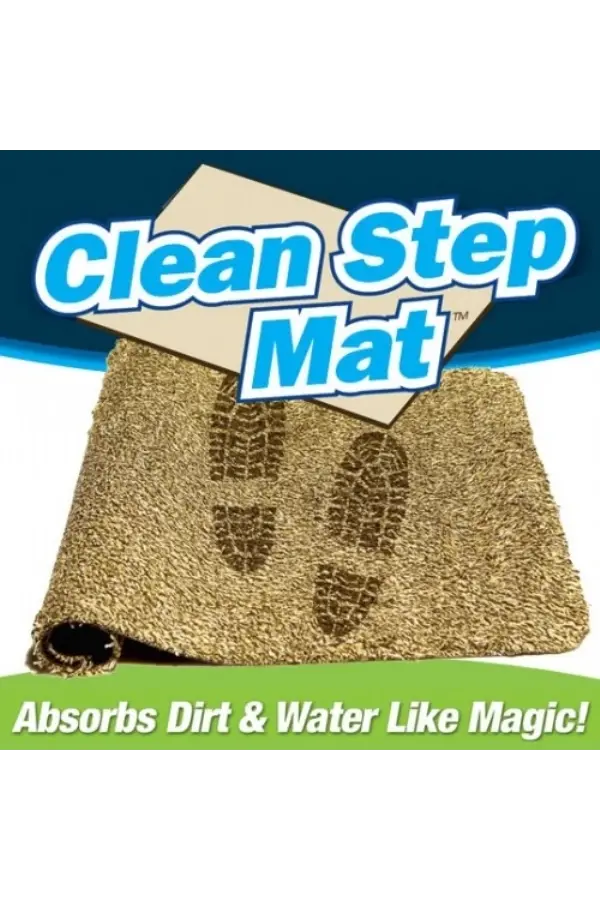 Clean Step Mat Yıkanabilir Mikrofiber Kir Toz Emici Iç-dış Ortam Paspas Clean Step Mat Yıkanabilir Mikrofiber Kir Toz Emici Iç-dış Ortam Paspas