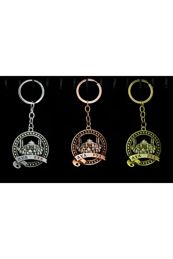 Metal Ayasofya Anahtarlık Alk2205 Metal Ayasofya Anahtarlık Alk2205
