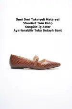 Isolde Kadın Taba Kroko Babet Ayakkabı Isolde Kadın Taba Kroko Babet Ayakkabı