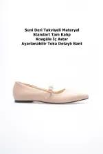 Isolde Kadın Nude Babet Ayakkabı Isolde Kadın Nude Babet Ayakkabı