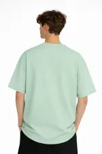 Bear2 - Oversize Tişört SU YESILI Bear2 - Oversize Tişört SU YESILI
