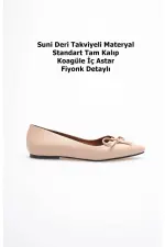 Clara Kadın Nude Babet Ayakkabı Clara Kadın Nude Babet Ayakkabı