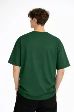 Boston - Baskılı Oversize Tişört HAKI Boston - Baskılı Oversize Tişört HAKI