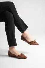 Clara Kadın Taba Babet Ayakkabı Clara Kadın Taba Babet Ayakkabı