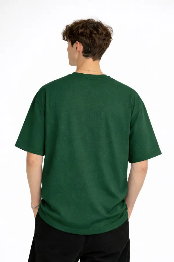 Freedom - Oversize Erkek Tişört HAKI Freedom - Oversize Erkek Tişört HAKI