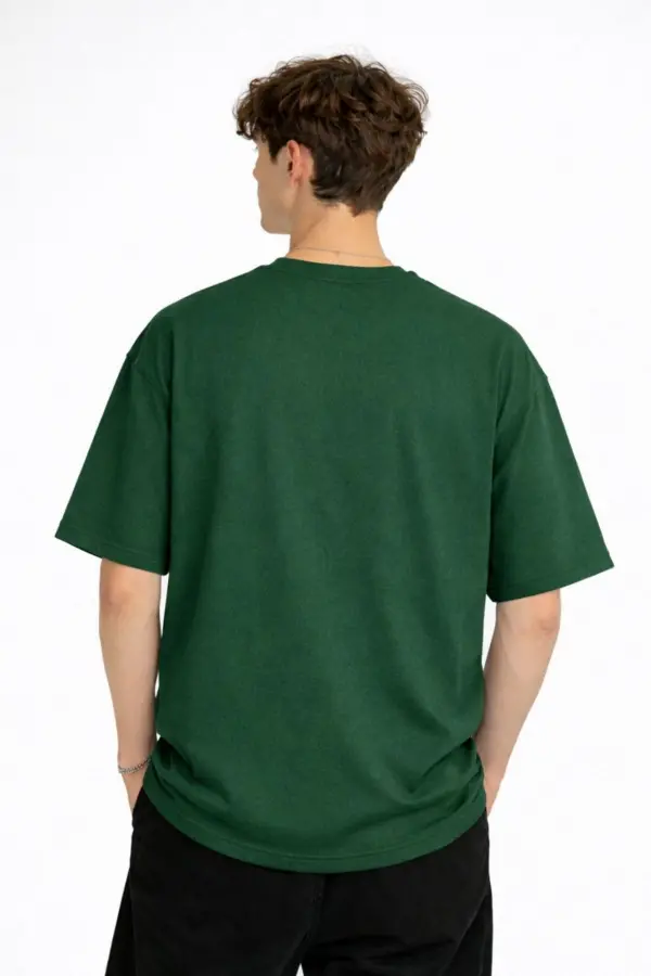 Panda - Baskılı Oversize Tişört HAKI Panda - Baskılı Oversize Tişört HAKI