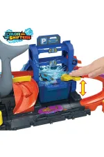 HTN82 Hot Wheels Muhteşem Köpek Balığı Araba Yıkama Oyun Seti