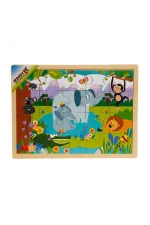 S01002909 WOODEN PUZZLE VEHICLES ANMALS 5 PCS 2 AST S01002909 WOODEN PUZZLE VEHICLES ANMALS 5 PCS 2 AST
