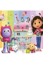 GB 709 GABBYS DOLLHOUSE PUZZLE 50 PRÇ GB 709 GABBYS DOLLHOUSE PUZZLE 50 PRÇ